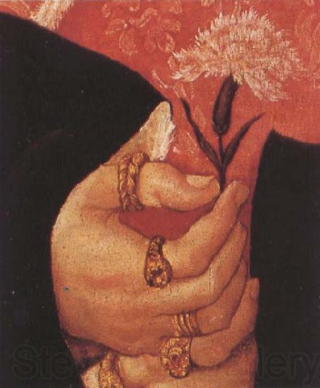 Lucas Cranach the Elder Detaills of Ann Putsch,First wife of Dr.johannes (mk45) France oil painting art